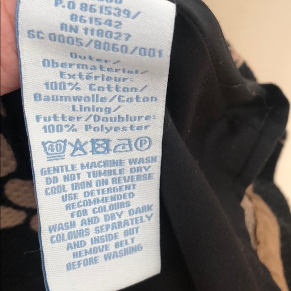 Boden 4L Black and Tan Midi Dress - Picture 4 of 7